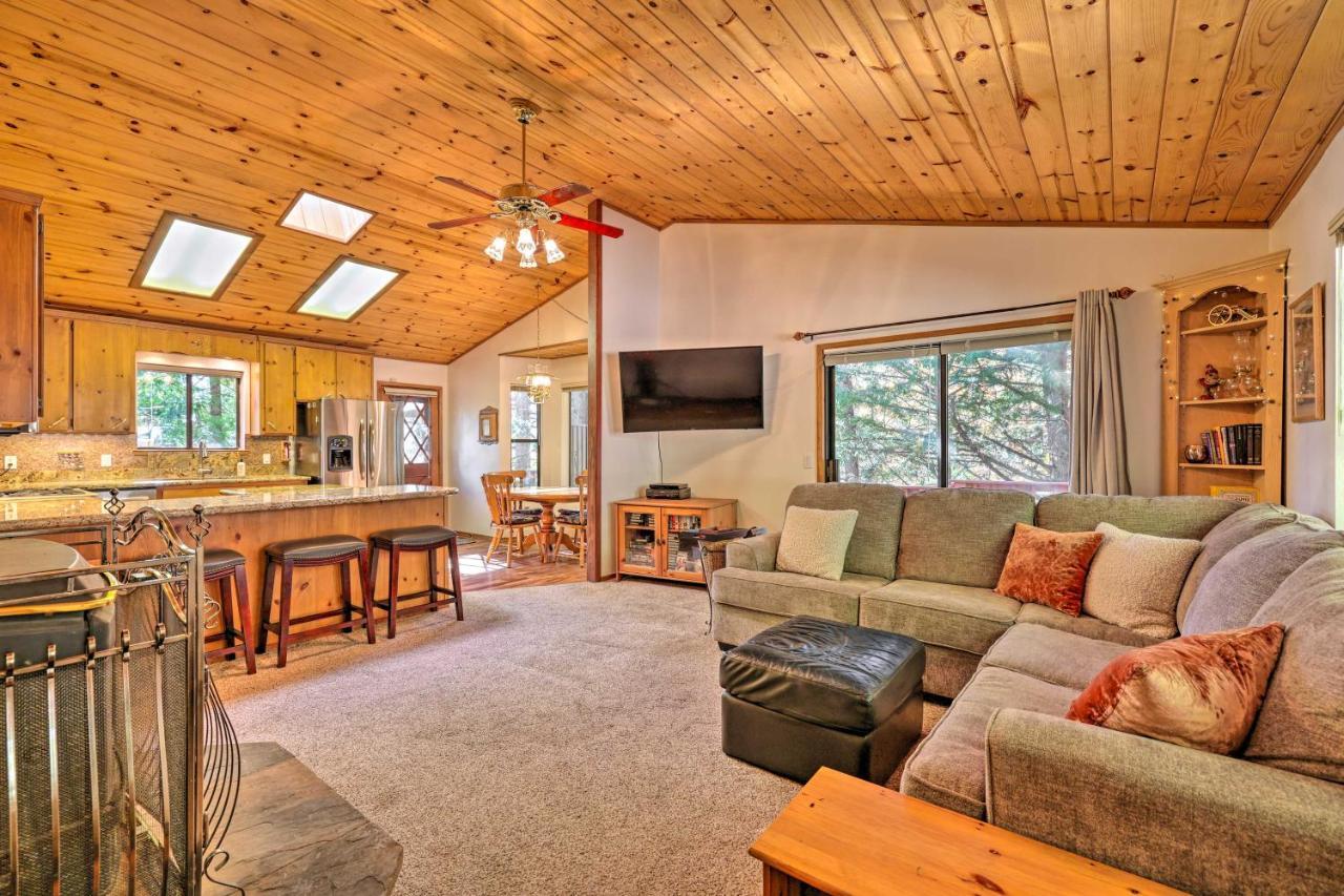 Quiet Twain Harte Cabin With Deck And Forest Views! エクステリア 写真