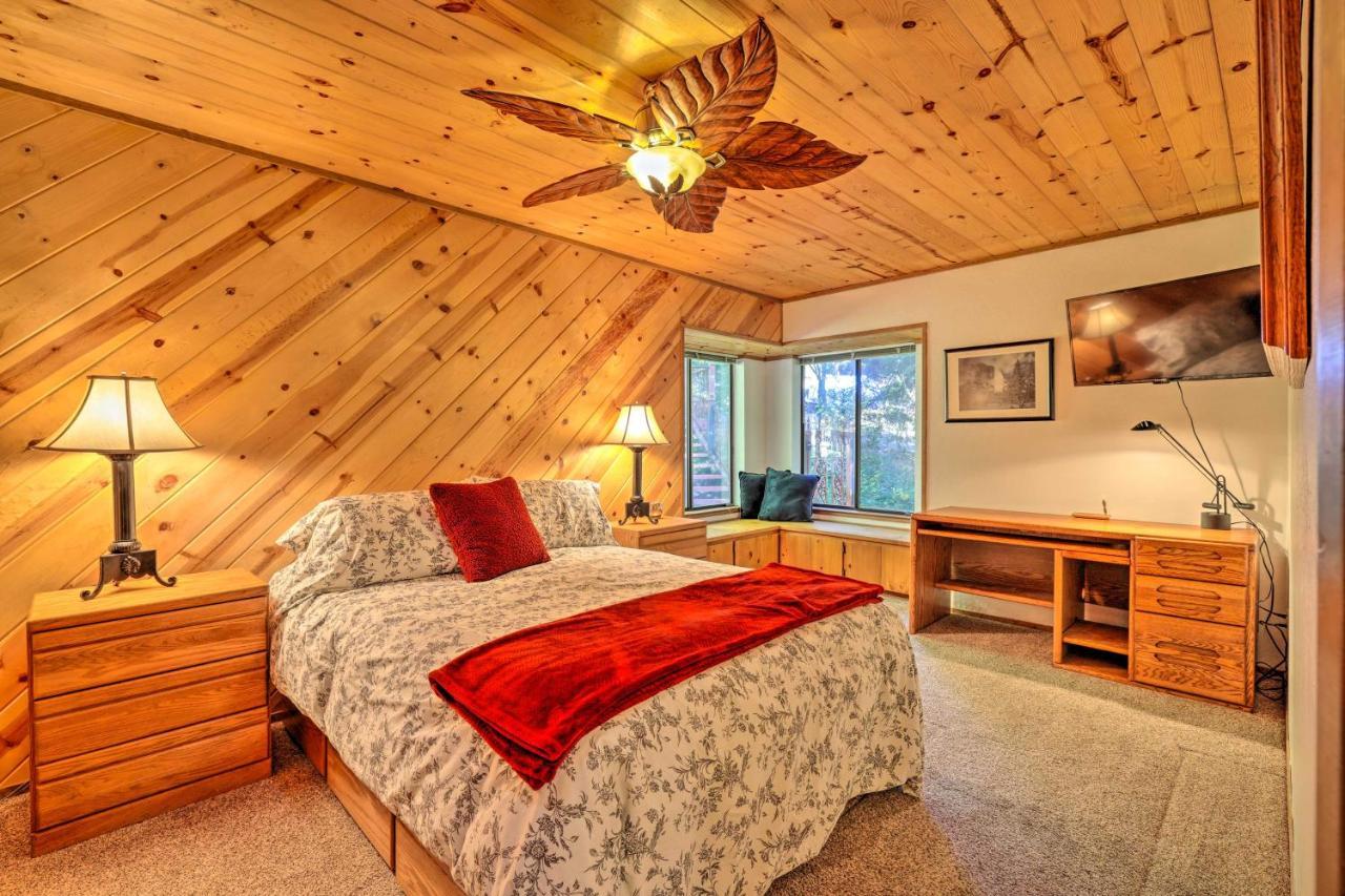 Quiet Twain Harte Cabin With Deck And Forest Views! エクステリア 写真