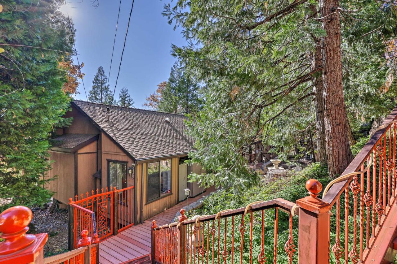 Quiet Twain Harte Cabin With Deck And Forest Views! エクステリア 写真