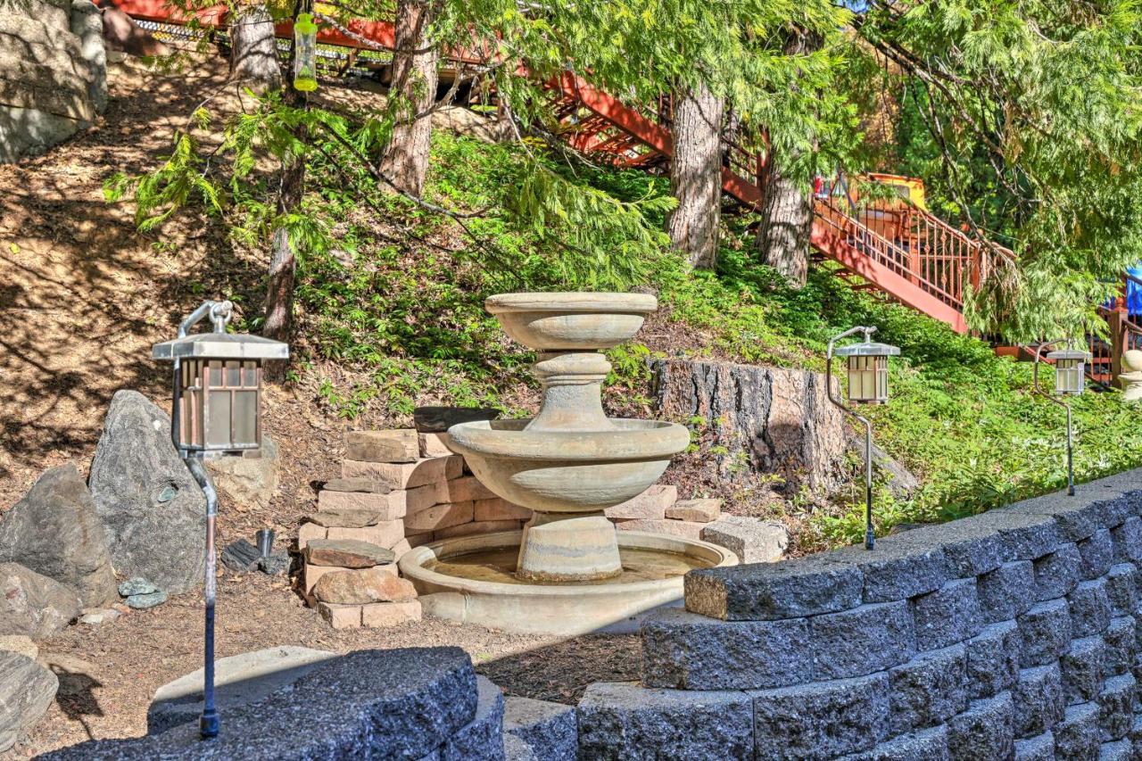 Quiet Twain Harte Cabin With Deck And Forest Views! エクステリア 写真